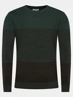 Swetry męskie - Blend Sweter 20715860 Zielony Regular Fit - miniaturka - grafika 1