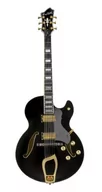 Gitary elektryczne - Hagstrom HJ500-BLK Jazz HJ-500 czarny - miniaturka - grafika 1