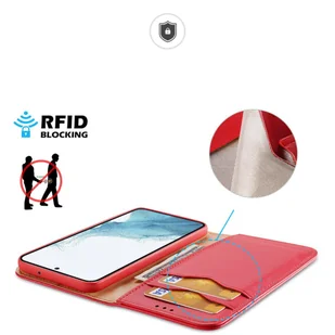 Etui Dux Ducis Hivo Samsung Galaxy S23+ Plus czerwone - Etui i futerały do telefonów - miniaturka - grafika 4