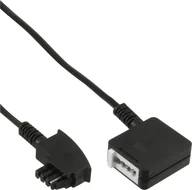 Patchcordy - InLine TAE-N Telefoniczny przedłużacz Kabel TAE-N męski żeński 3m 18853 - miniaturka - grafika 1
