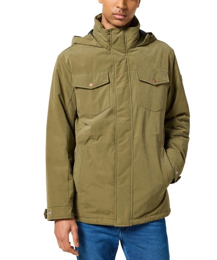 KURTKA MĘSKA PARKA WRANGLER 112357267 WINTER JACKET IVY GREEN M