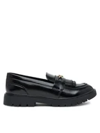 Buty dla dziewczynek - Tommy Hilfiger Półbuty Low Cut Shoe T3A4-34011-1453 D Czarny - miniaturka - grafika 1