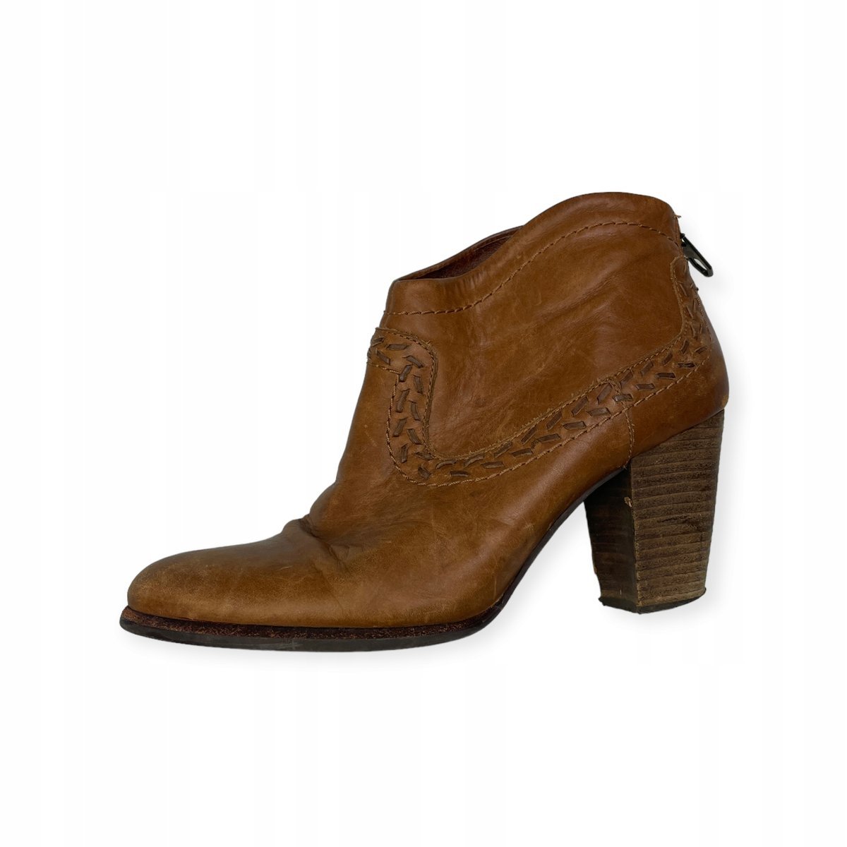 Klasyczne botki damskie słupek zamek UGG 39,5