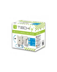 Techly Uchwyt ścienny do TV LCD/LED 13-30cali 23kg VESA pełna regulacja biały (023868) - Uchwyty do telewizora - miniaturka - grafika 6