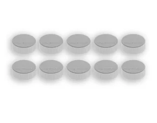 magnetoplan Magnetoplan Magnum magnesy, średnica 34 mm, 10 sztuk, szary 9000483166 - Pozostałe akcesoria kuchenne - miniaturka - grafika 1
