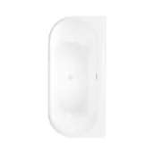 Wanny - Wanna wolnostojąca przyścienna Pari 150x80 cm biały odpływ Corciano - miniaturka - grafika 1