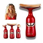 Masażery - MASAŻER DO TWARZY I SZYI 3W1 LIFTING UJĘDRNIENIE ANTI AGE PIELĘGNACJA - miniaturka - grafika 1