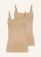 Koszulki i topy damskie - Falke Top Daily Comfort, 2 Szt. braun - miniaturka - grafika 1
