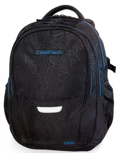 Patio CoolPack Factor Plecak Szkolny Topography Blue B02003 - Plecaki szkolne i tornistry - miniaturka - grafika 2