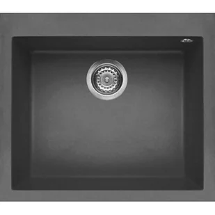 Elleci QUADRA 105 dark grey K99 KERATEK PLUS (LKQ10599) - Zlewozmywaki - miniaturka - grafika 1