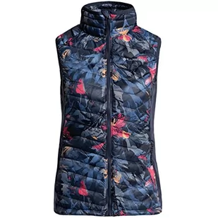 Columbia Damska kamizelka izolacyjna Powder Pass, Nocturnal Floriculture Print, XL - Kamizelki damskie - miniaturka - grafika 1
