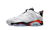 Buty sportowe męskie - Jordan 6 Retro Low Golf White Infrared - miniaturka - grafika 1
