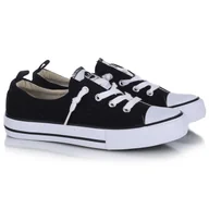 Trampki damskie - Trampki damskie Lee Cooper LCW-25-02-3299L BLACK 40 - miniaturka - grafika 1