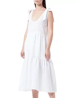 Sukienki - Replay Sukienka damska, 001 biały, XS - grafika 1