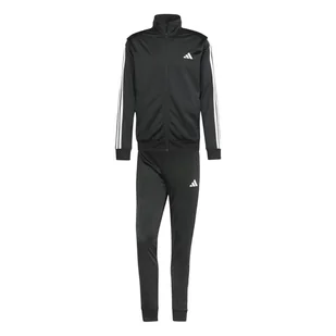 Męski Dres ADIDAS M 3S TR TT TS JI8858 – Czarny - Dresy męskie - miniaturka - grafika 1