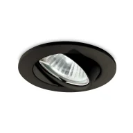 Oprawy, klosze i abażury - Ideal Lux Lampa wpuszczana SWING FI czarna 243825 243825/IL - miniaturka - grafika 1