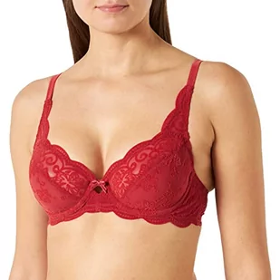 Triumph Women's Amourette 300 Rococo W, biustonosz damski, czerwony (Mannish Red), 85C - Biustonosze - miniaturka - grafika 1