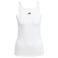 Koszulki i topy damskie - adidas Kobiety AEROREADY Train Essentials Minimal Branding Tank Top, White/Black, XXS - miniaturka - grafika 1