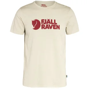 Koszulka męska Fjällräven Logo T-shirt M Rozmiar: XL / Kolor: biały - Koszulki sportowe męskie - miniaturka - grafika 1