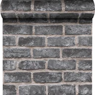 Tapety - Tapeta Grey Brick 3D szara imitacja cegły winylowa na flizelinie Inspire - miniaturka - grafika 1