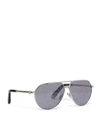 Okulary przeciwsłoneczne - PHILIPP PLEIN Okulary przeciwsłoneczne The Skull SPP007M Czarny - miniaturka - grafika 1
