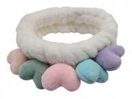 Ozdoby do włosów - opaska do włosów Spa kosmetyczna do makijażu Opaski na włosy Prezent serce - miniaturka - grafika 1