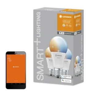 LEDVANCE Inteligentna żarówka LED LEDVANCE 485730 9W E27 Wi-Fi 3 szt.) 485730 - Halogeny - miniaturka - grafika 1
