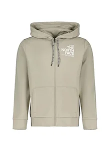 THE NORTH FACE Męska kurtka New Blanca Peak Poly Fz Hd, Clay Grey, S - Kurtki męskie - miniaturka - grafika 1