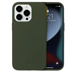 CRONG Etui CRONG Color Cover do Apple iPhone 13 Pro Zielony - Etui i futerały do telefonów - miniaturka - grafika 1