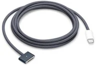 Kable USB - Oryginalny Kabel APPLE MacBooka Pro USB C-MAGSAFE 3 2M MIDNIGHT BLUE - miniaturka - grafika 1