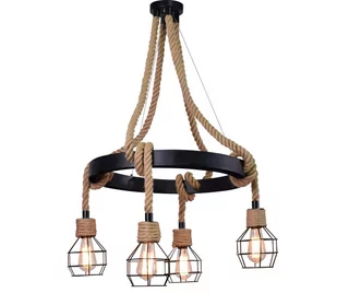 Polux Lampa wisząca 4x10W E27 LED il mio ROPE ALEGRA 312495 SANICO 312495 - Lampy sufitowe - miniaturka - grafika 2