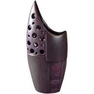 Wazony i flakony - Fioletowy Wazon Ceramiczny z Antypoślizgowymi Gumk - miniaturka - grafika 1