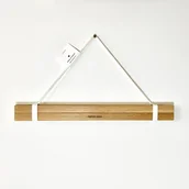 Ramki na zdjęcia - Drewniany magnetyczny wieszak na plakat A2 i A3 – 42 cm - miniaturka - grafika 1