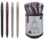 Długopisy - DŁUGOPIS AUTOMATYCZNY CZARNY GRIP EASY ACADEMY INTERDRUK - miniaturka - grafika 1