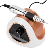 Frezarki do paznokci - MollyLac, Frezarka do manicure i pedicure 68W M15 biało-złota - miniaturka - grafika 1