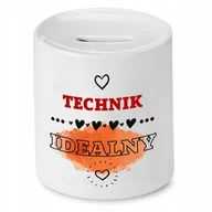 Skarbonki - Dla Mechatronika Skarbonka na Urodziny na Prezent z Nadrukiem ze Zdjęciem + Opakowanie na prezent (wzór 03) - miniaturka - grafika 1