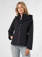Kurtki damskie - Derbe Damska kurtka softshell - Adeby Kobiety Sztuczne włókno niebieski jednolity, 40 - miniaturka - grafika 1