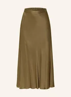 Spódnice - Milano Italy Spódnica Satynowa gruen - miniaturka - grafika 1