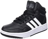 Moda i Uroda OUTLET - adidas Obuwie do koszykówki dla dzieci, uniseks, Core Black Cloud White Grey, 32 EU - miniaturka - grafika 1