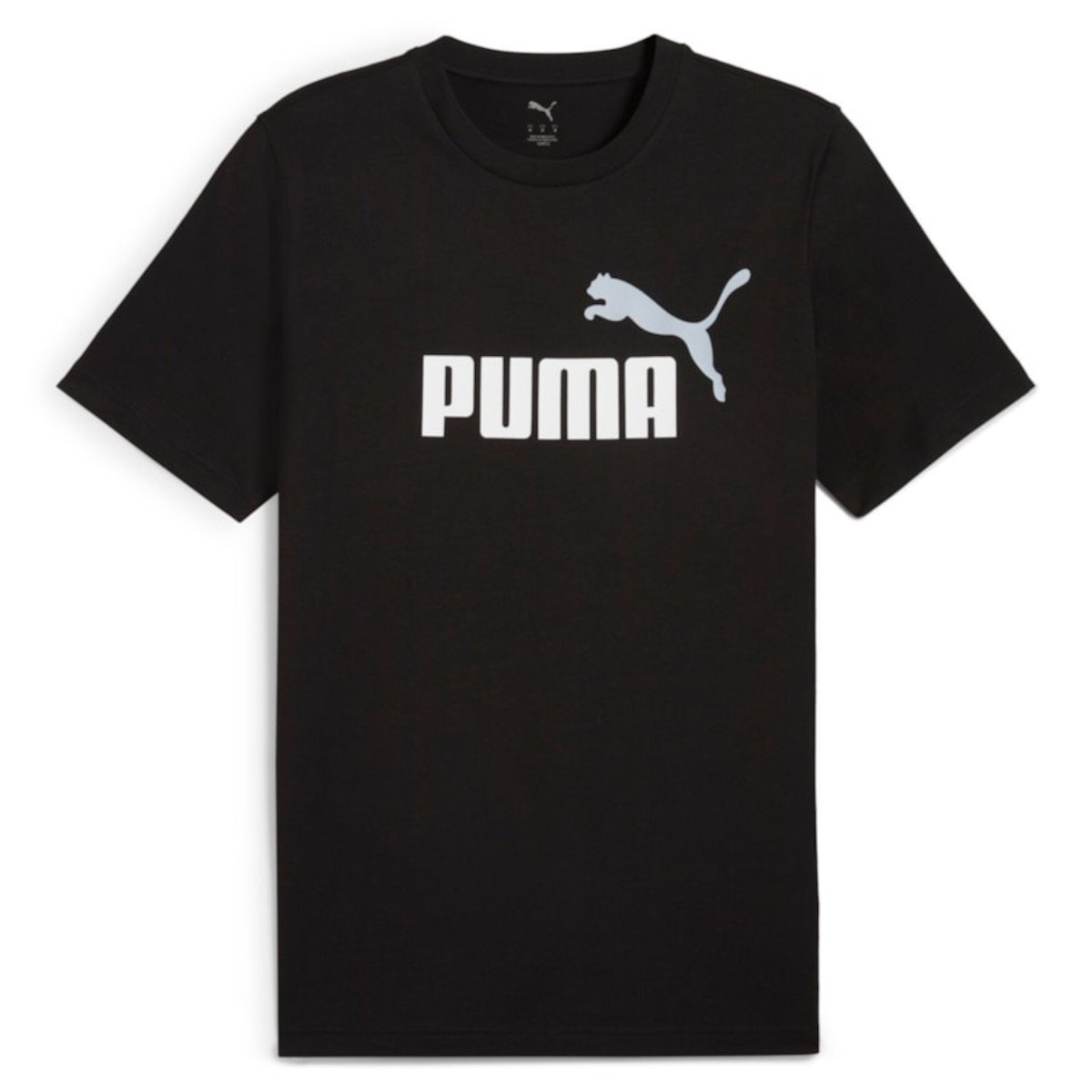 Koszulka męska Puma 68470801 ESS 2 COLOR NO.1 LOGO Czarna