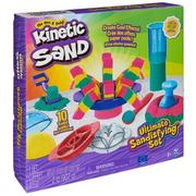 Masy plastyczne - Piasek kinetyczny SPIN MASTER Kinetic Sand Ultimate Sandisfying Set 6067345 - miniaturka - grafika 1