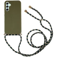Etui i futerały do telefonów - Do etui na telefon Samsung Galaxy A55 5G Crossbody Biodegradowalny pokrowiec na telefon ze słomy pszennej - miniaturka - grafika 1