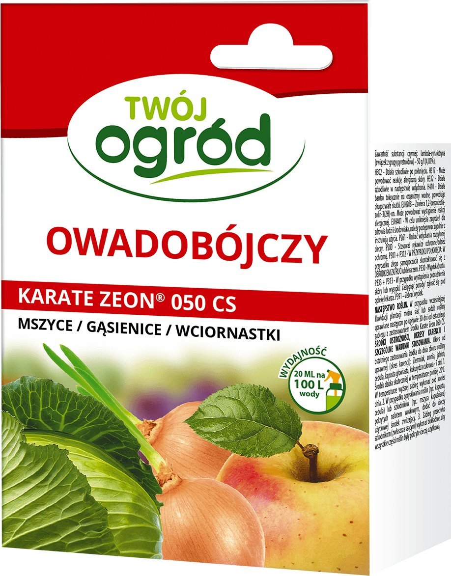 Karate Zeon 050 CS lambda-cyhalotryna Twój Ogród - środek owadobójczy 20ml