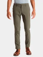 Spodnie męskie - Spodnie chinosy męskie Timberland TB0A2BYY 33 Khaki (193393717539) - miniaturka - grafika 1