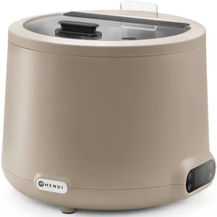 Kociołek termos do zupy elektryczny UNIQ śr. 365 x 325 mm 8 l 500 W - beżowy - Piece, kotły  i płyty grzejne gastronomiczne - miniaturka - grafika 1