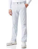 Spodenki męskie - BOSS Męskie spodnie chinosy, slim fit, z elastycznej bawełny twill, Light/Pastel Grey50, 35W / 32L - miniaturka - grafika 1