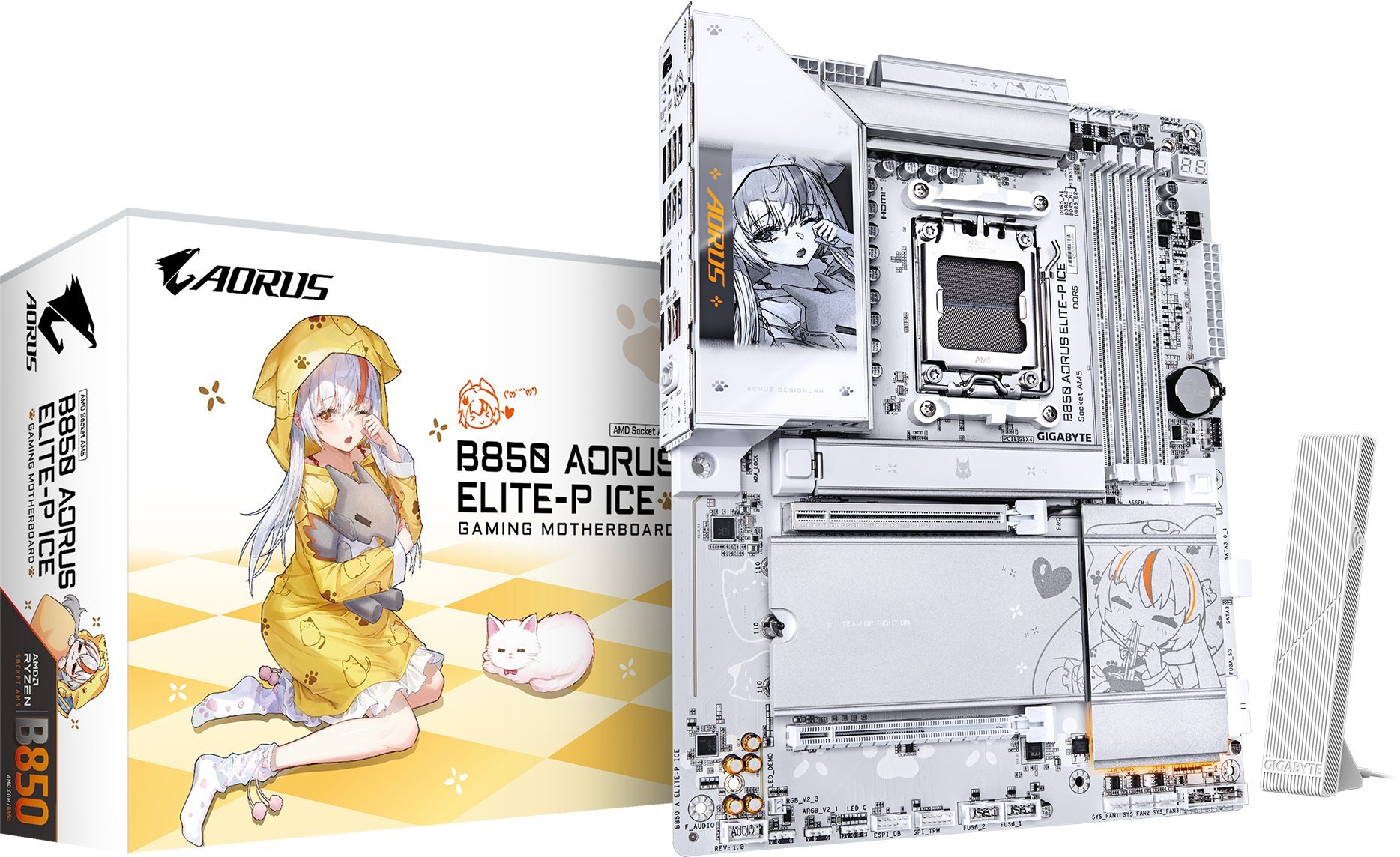 Gigabyte B850 AORUS ELITE-P ICE