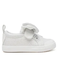 Buty dla dziewczynek - Trampki Mayoral 41622 Biały - miniaturka - grafika 1