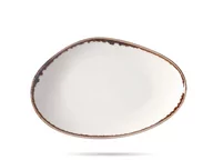 Talerze - Talerz organiczny kształt 36 cm Vanilla FINE DINE - miniaturka - grafika 1