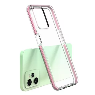 Spring Case etui Realme C35 silikonowy pokrowiec z ramką czarne - Etui i futerały do telefonów - miniaturka - grafika 3